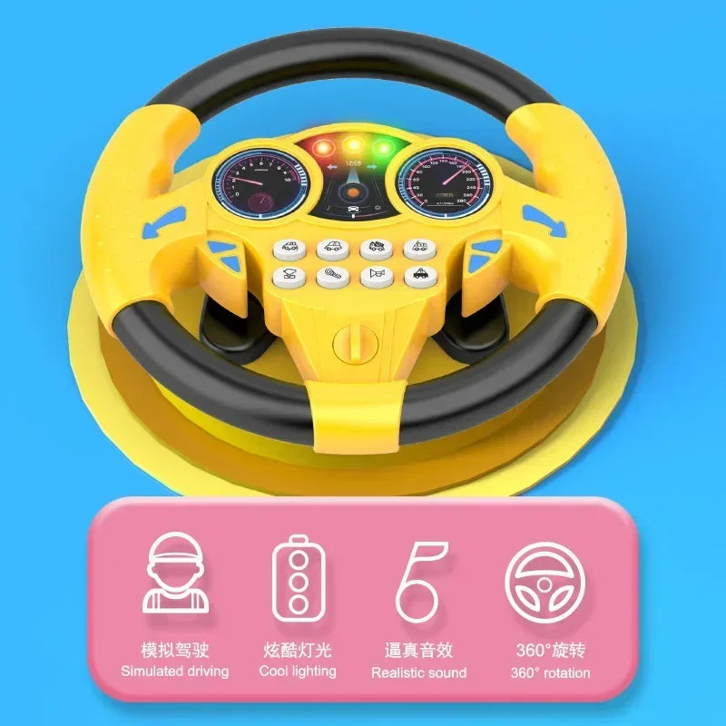 Simulation Steering Wheel Children's Toy