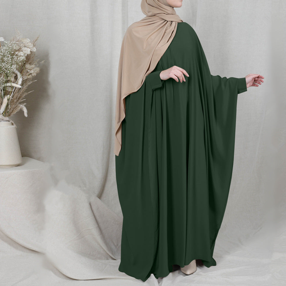 Hooded Hijab Dress Prayer Garment Jilbab Abaya Long Khimar