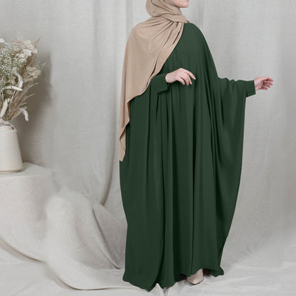 Hooded Hijab Dress Prayer Garment Jilbab Abaya Long Khimar