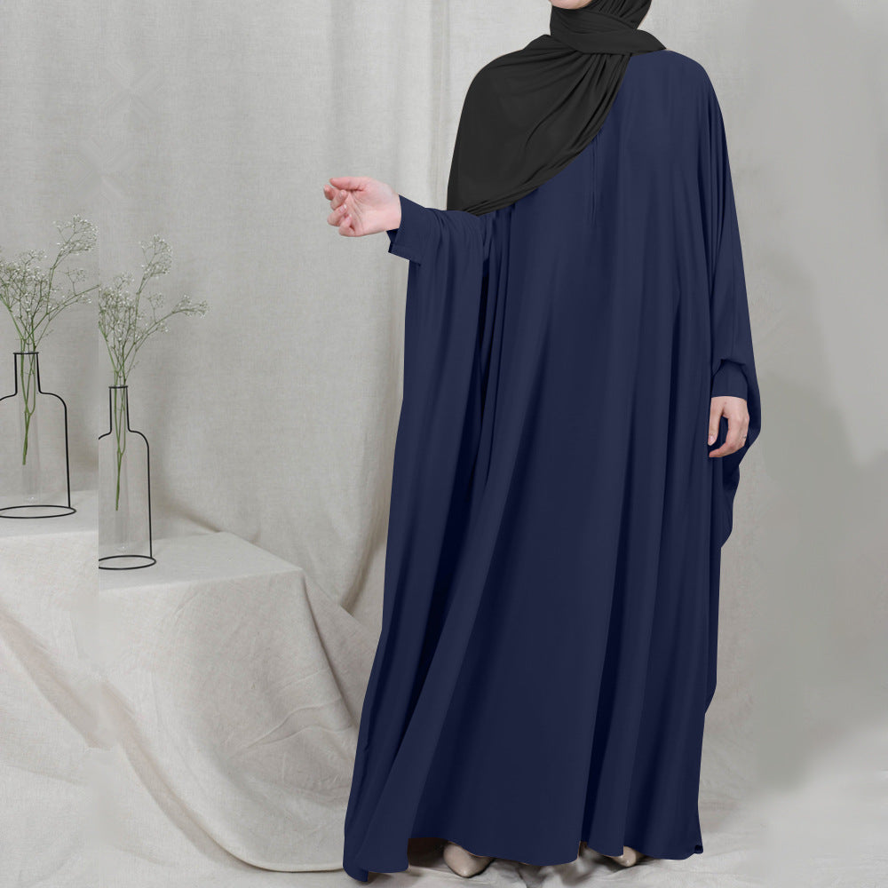 Hooded Hijab Dress Prayer Garment Jilbab Abaya Long Khimar