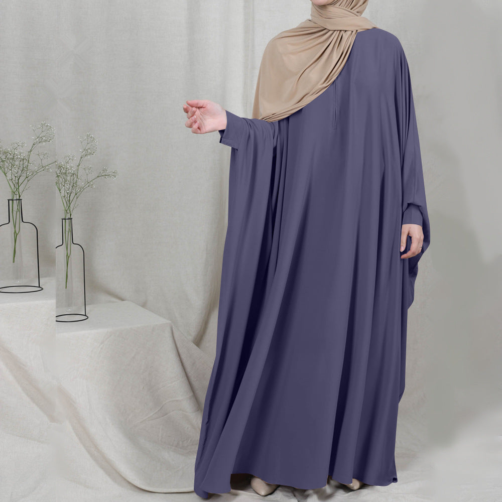Hooded Hijab Dress Prayer Garment Jilbab Abaya Long Khimar
