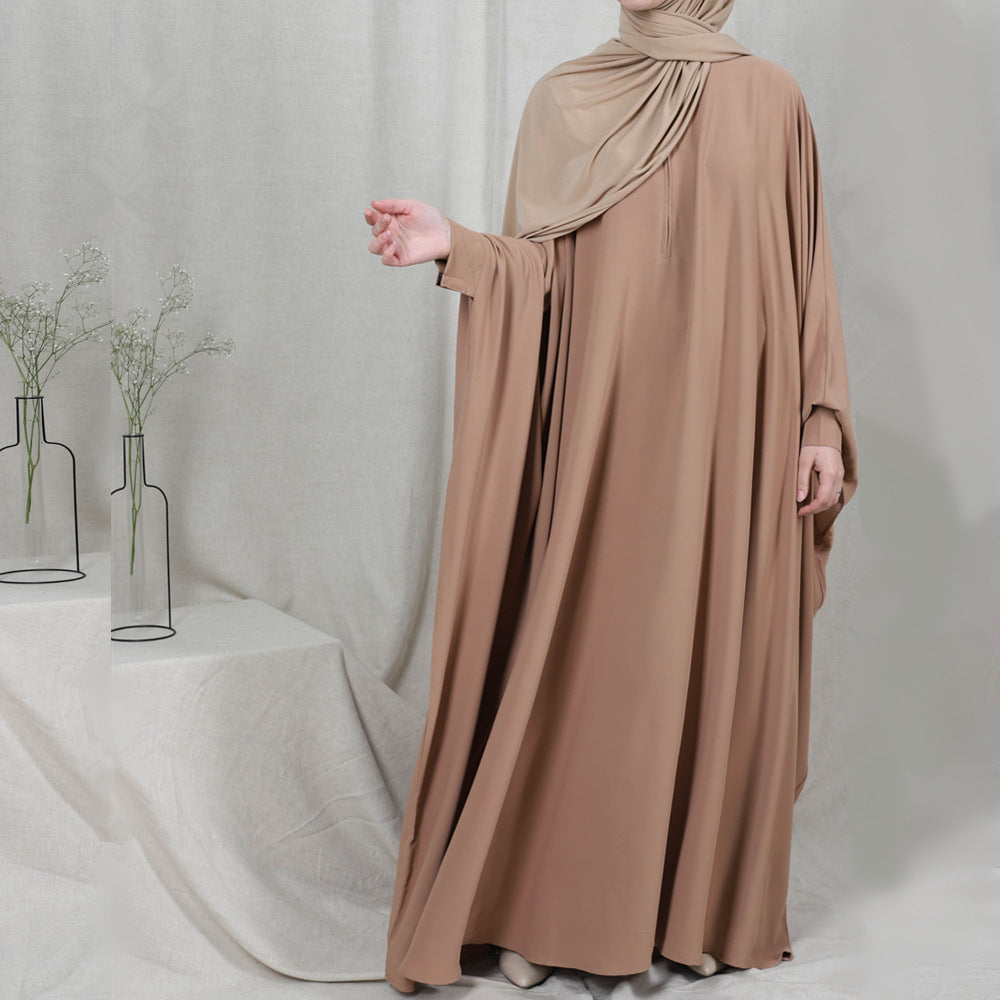 Hooded Hijab Dress Prayer Garment Jilbab Abaya Long Khimar