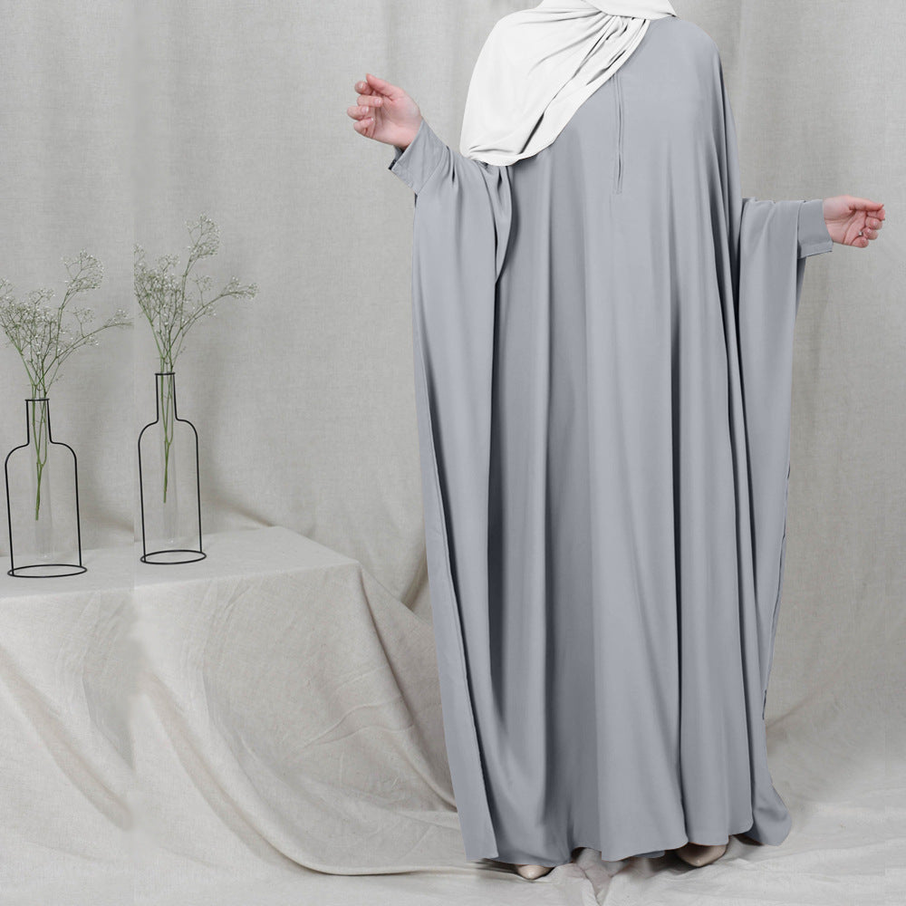 Hooded Hijab Dress Prayer Garment Jilbab Abaya Long Khimar