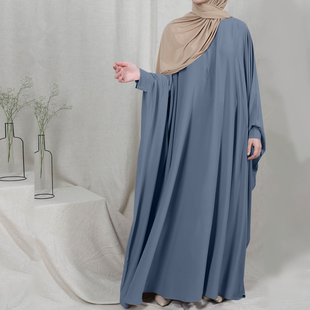 Hooded Hijab Dress Prayer Garment Jilbab Abaya Long Khimar