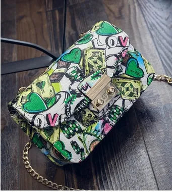 New Women Bags Summer Graffiti