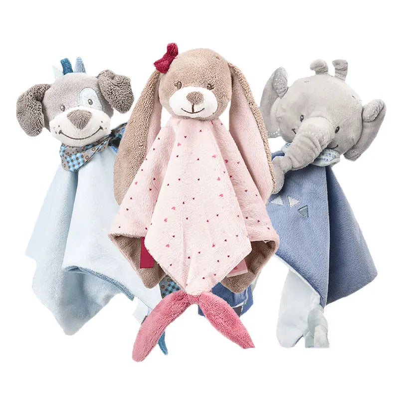 Towel Stuffed Animals Baby Comforter Toy
