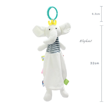 Towel Stuffed Animals Baby Comforter Toy