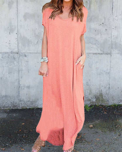 Cotton Girls' Summer Maxi Casual Long Dresses