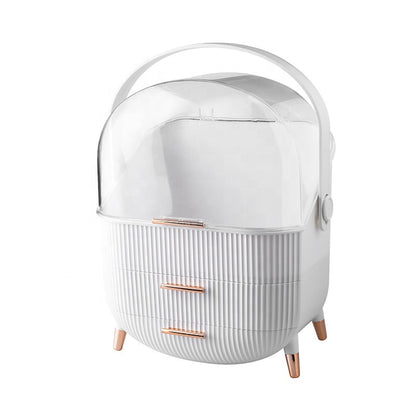 Dust Proof Plastic Makeup Jewelry Organizer