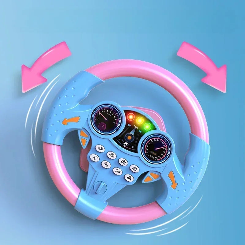 Simulation Steering Wheel Children's Toy