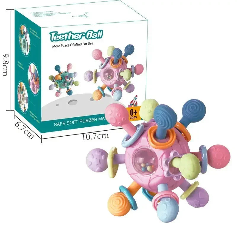 Rotating Rattle Ball Grasping