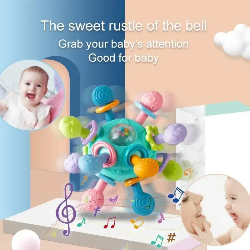Rotating Rattle Ball Grasping