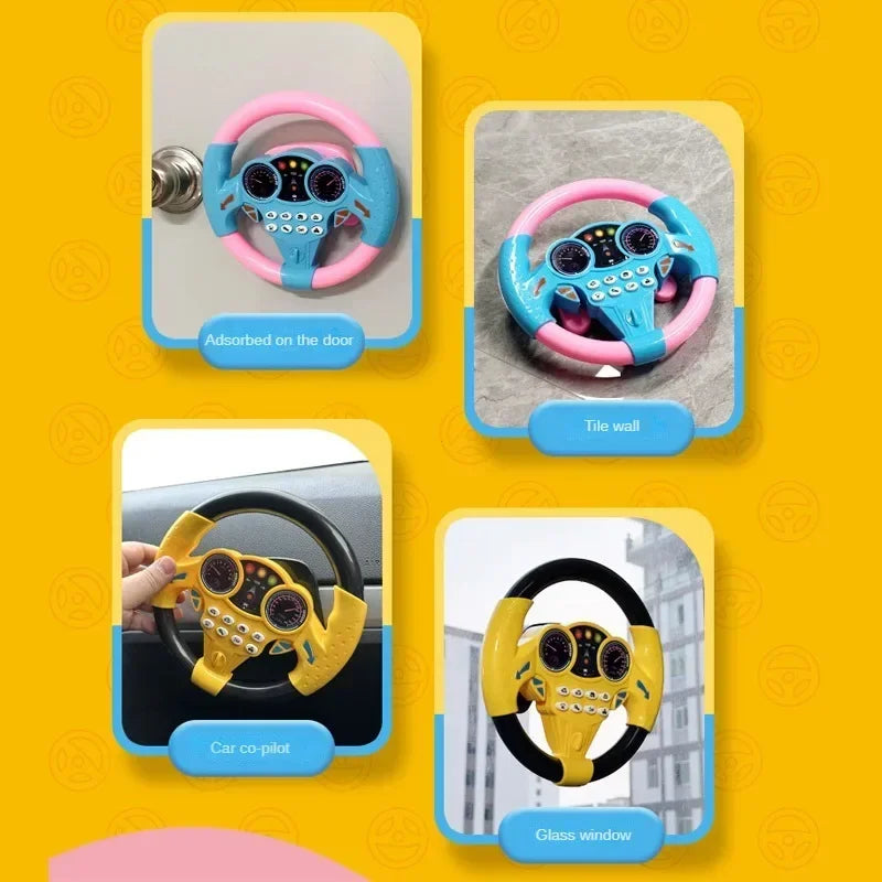 Simulation Steering Wheel Children's Toy