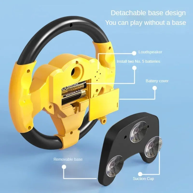 Simulation Steering Wheel Children's Toy